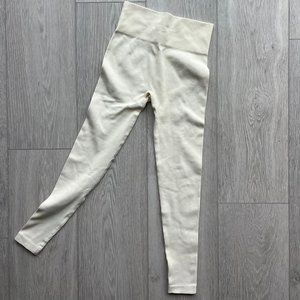 Amazon Cream Leggings Small